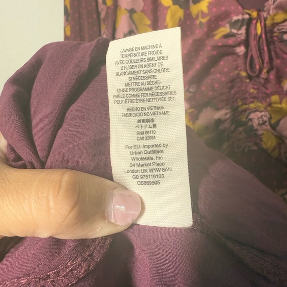 Free People Morning Light Mini Dress Size 4 - Picture 8 of 9